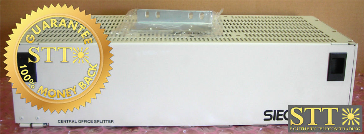 COSF96S2R008 CORNING/SIECOR ADSL 96 CHANNEL POTS SPLITTER SHELF 24 POSITION 23&quot; REFURBISHED - 90 DAY WARRANTY