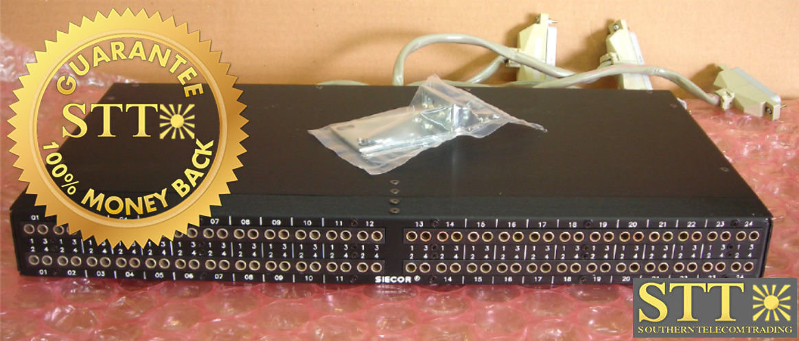 COSJBT096 CORNING/SIECOR ADSL TEST ACCESS SHELF REFURBISHED - 90 DAY WARRANTY