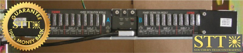 110-1000-007 CIENA CORESTREAM POWER DISTRIBUTION SHELF NEBS REFURBISHED - 90 DAY WARRANTY
