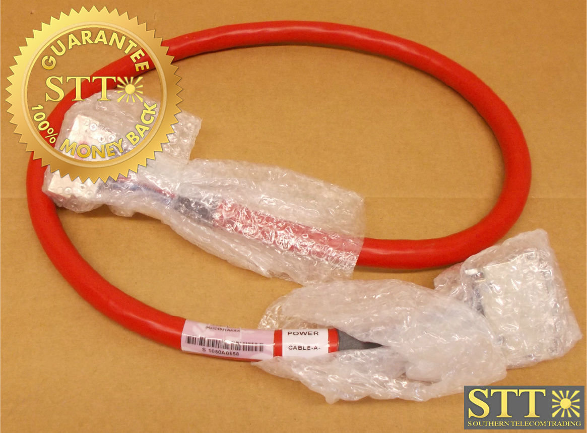 3AG24591AA ALCATEL 1678 POWER CABLE RED NEW - 90 DAY WARRANTY