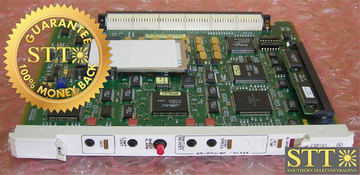 3AL48835AA ALCATEL I01 1648SM COMMUNICATION SHELF PROCESSOR CSP101 REFURBISHED - 90 DAY WARRANTY