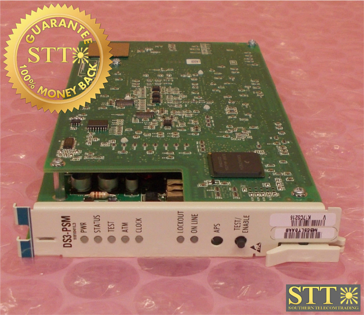 1181041L3 ADTRAN DS3-PSM TOTAL ACCESS ATM SWG MODULE M3C3LT0AAB REFURBISHED - 90 DAY WARRANTY