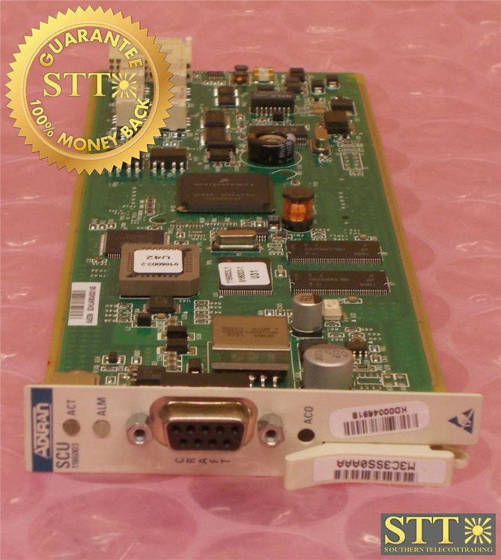 1186003L1 ADTRAN MX2820 SCU SYSTEM CONTROL UNIT M3C3SS0AAA REFURBISHED - 90 DAY WARRANTY