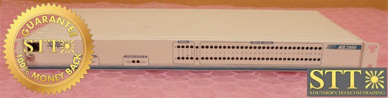 1200290L1 ADTRAN MX2800 MULTIPLEXER CHASSIS M3M1AK0BRA REFURBISHED - 90 DAY WARRANTY