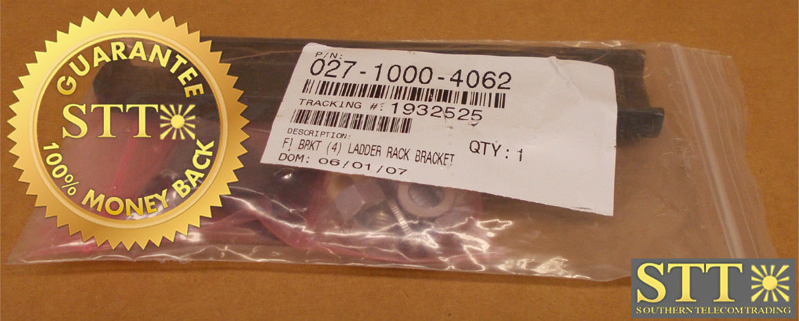 027-1000-4062 TELECT WAVETRAX LADDER RACK BRACKET KIT FOR 4&quot; / 6&quot; RACK NEW - 1 YEAR WARRANTY