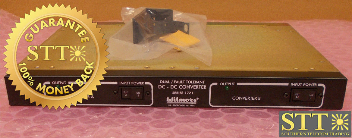 1721-24-48-4-357 WILMORE 200-WATT DC-DC CONVERTER INTERNAL SERIES 1721 NEW - 90 DAY WARRANTY