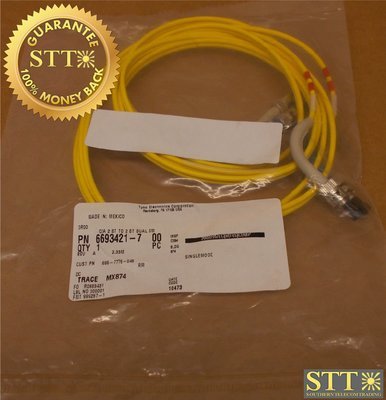 695-7778-046 ALCATEL FIBER CABLE SM DUAL ST/ST90 2.33 METERS NEW - 90 DAY WARRANTY