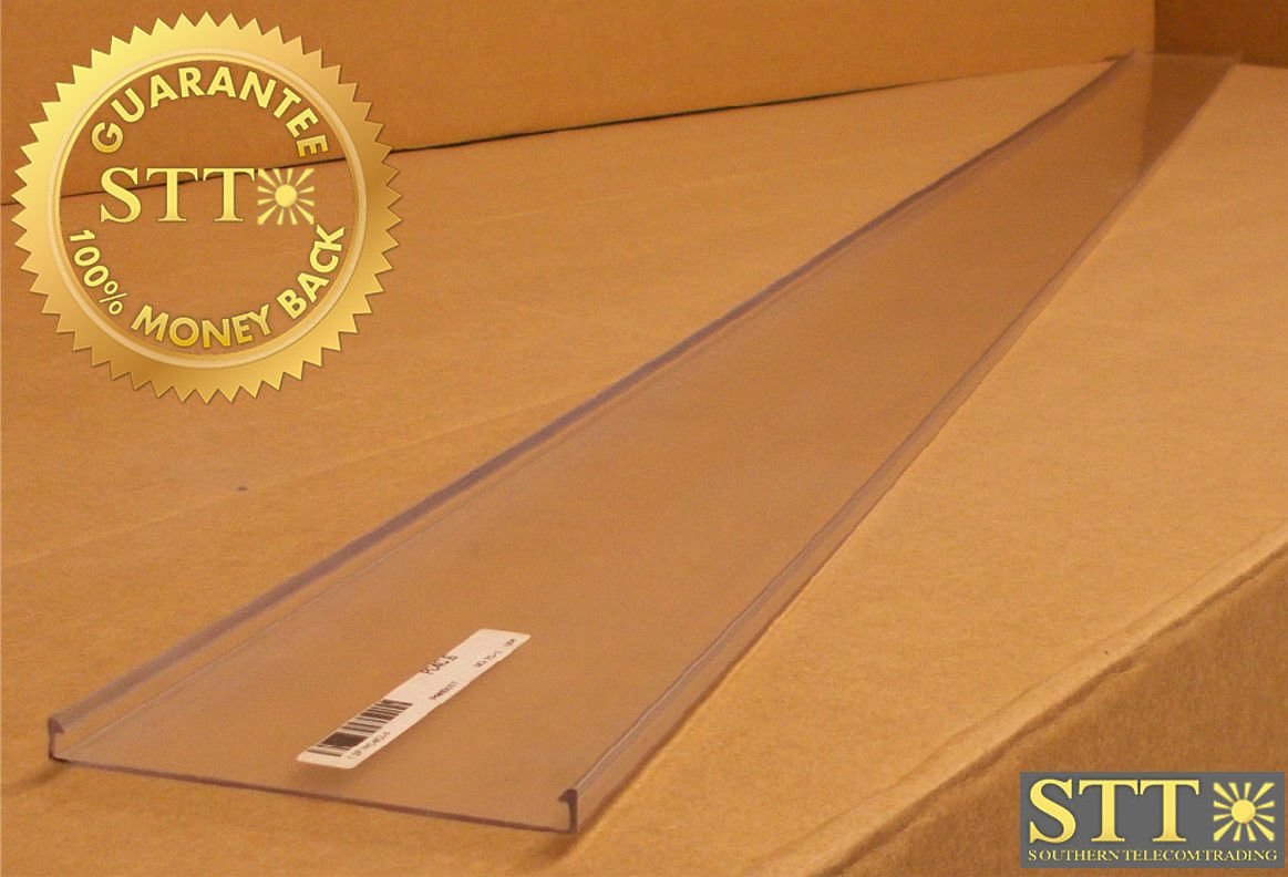 PC4CL6 PANDUIT DUCT COVER 4&quot; X 6&#39; CLEAR NEW - 1 YEAR WARRANTY