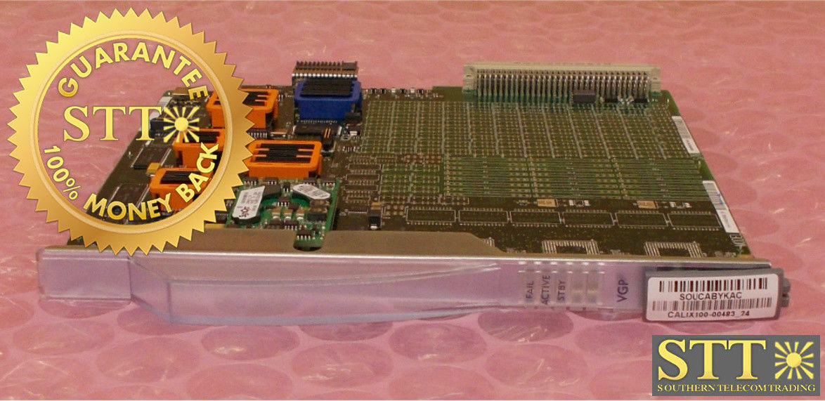 100-00483 CALIX REV-24 C7 VOICE GATEWAY PROCESSOR SOUCABYKAC REFURBISHED - 90 DAY WARRANTY