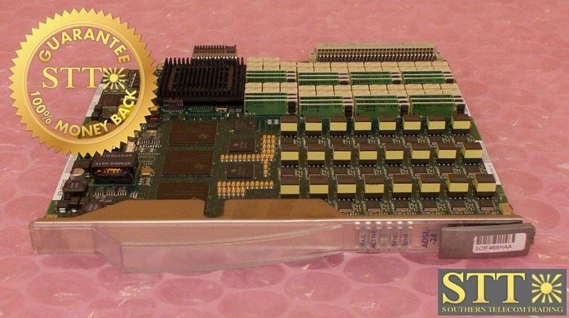 100-00022 CALIX REV-10 C7 ADSL INTERFACE CARD SOIF46SHAA REFURBISHED - 90 DAY WARRANTY