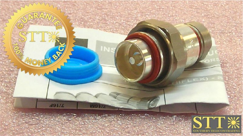 716MB12X EUPEN 7/16" DIN MALE RF CONNECTOR NEW - 90 DAY WARRANTY