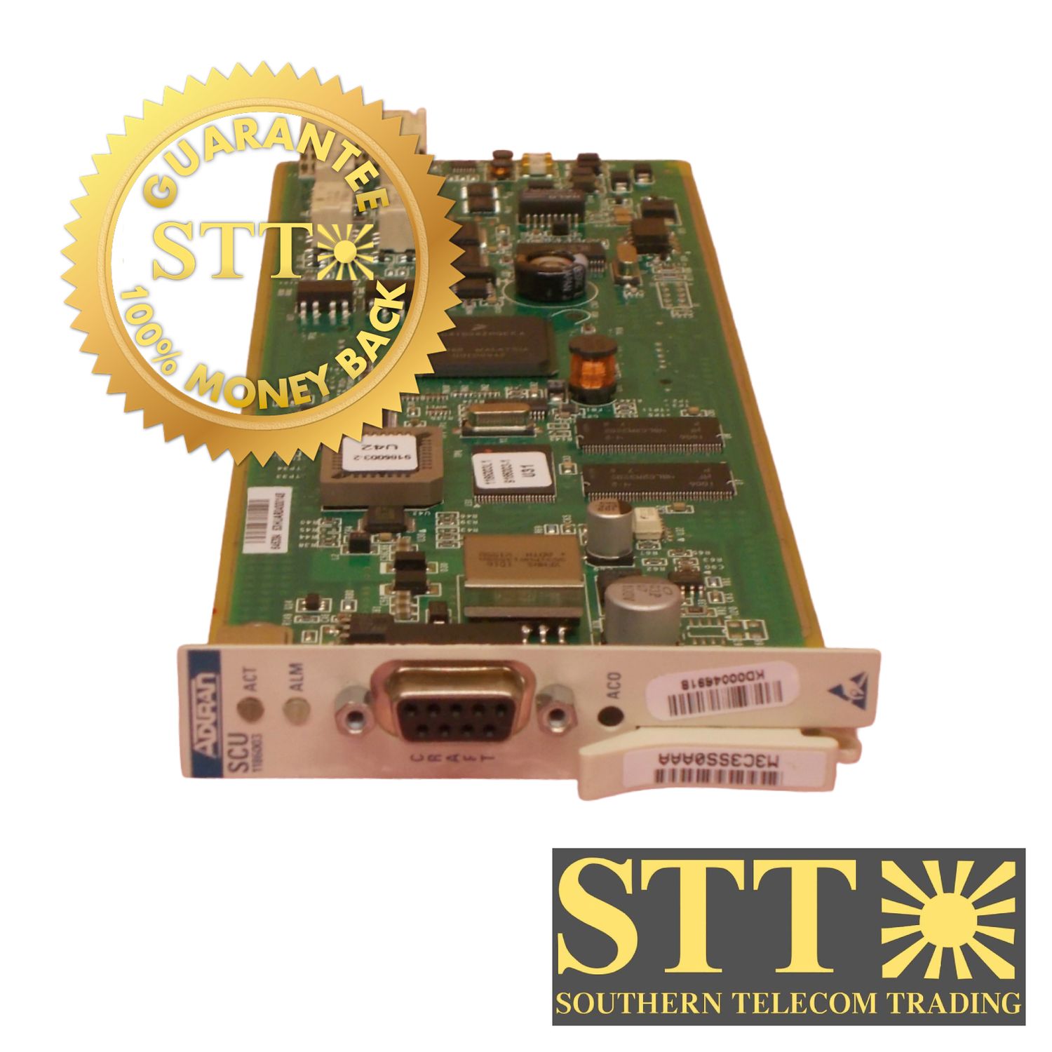 1186003L1 ADTRAN MX2820 SCU SYSTEM CONTROL UNIT M3C3SS0AAA REFURBISHED - 90 DAY WARRANTY