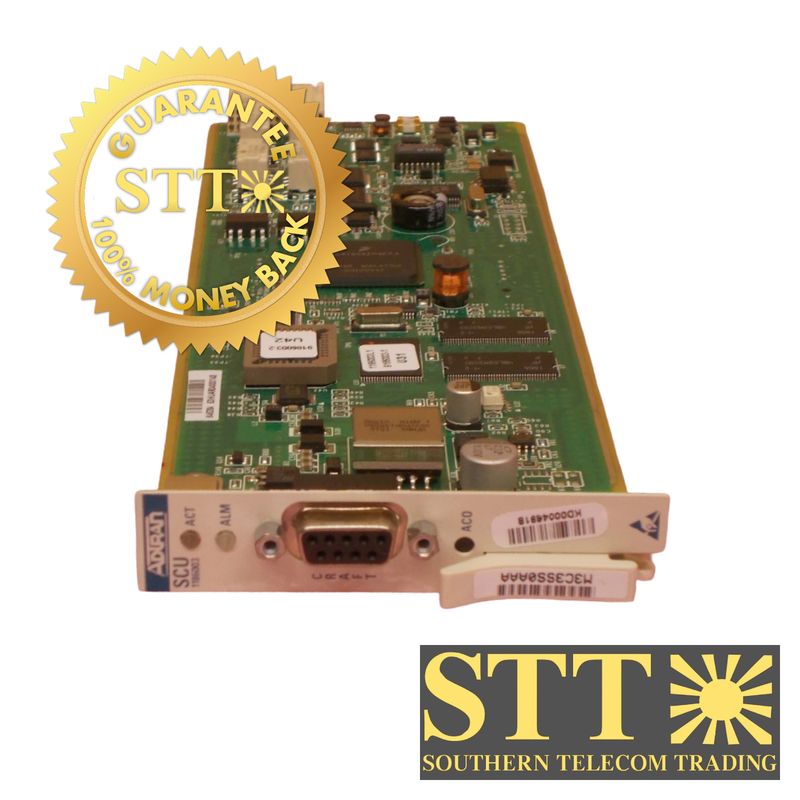 1186003L1 ADTRAN MX2820 SCU SYSTEM CONTROL UNIT M3C3SS0AAA REFURBISHED - 90 DAY WARRANTY