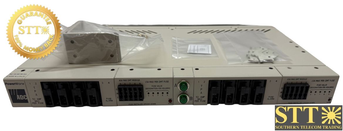 PWX-041RCA4G5YSPHP ADC FUSE PANEL DUAL BUS 100 AMP 5/4 GMT/TPA WITH 23" MOUNTING BRACKETS ONLY -REFURBISHED - 90 DAY WARRANTY
