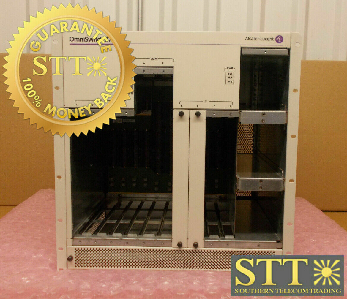 OS9700 ALC- LUC OMNISWITCH 9700 CHASSIS W/ FAN (ALT PART #S 902422-90 090668-00) - REFURBISHED - 90 DAY WARRANTY