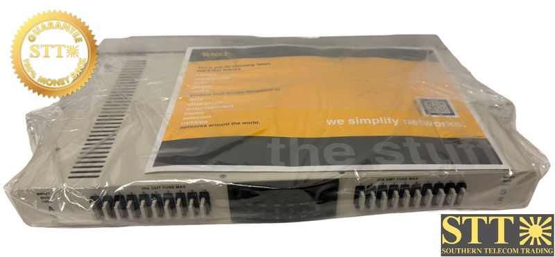 HPGMT10 TELECT FUSE PANEL 100A DUAL-FEED 10/10 GMT, ±24V/-48 PWFYASRURA - NEW OPEN BOX - 90 DAY WARRANTY