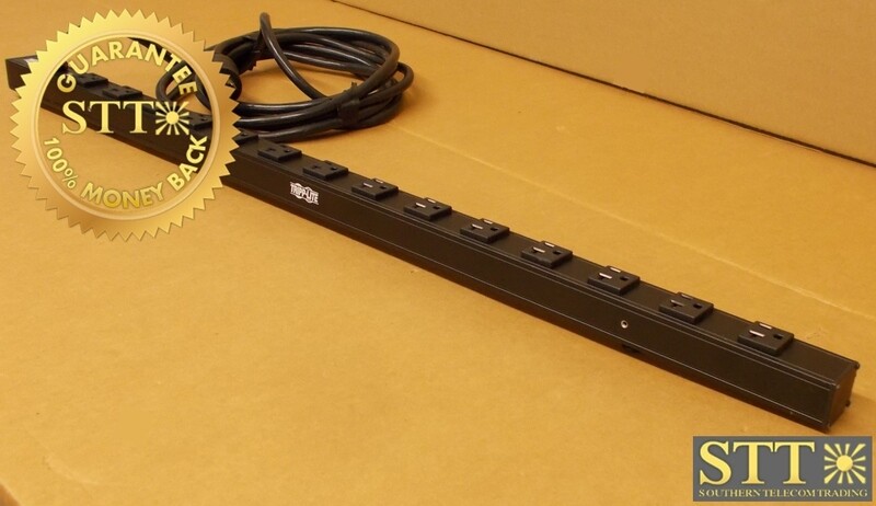 PDUV20 TRIPPLITE 1.9KW SINGLE PHASE 120V VERTICAL PDU 15FT CORD - USED - 90 DAY WARRANTY