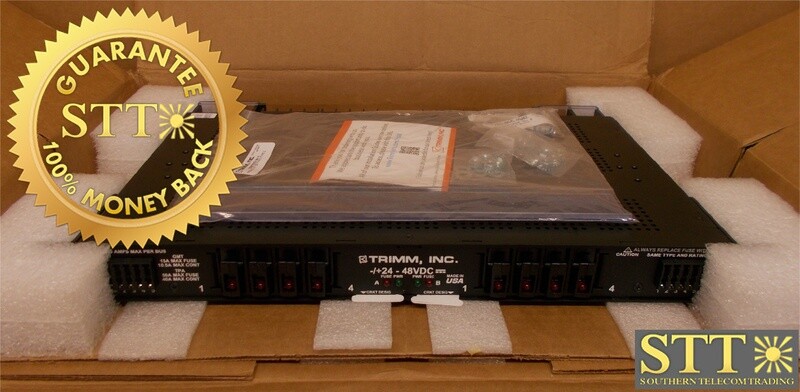 8271001001 TRIMM 200A 4/4 TPA 5/5 GMT -/+24 48V DC 1U 19/23" PWM4810ERB - NEW  - 90-DAY WARRANTY