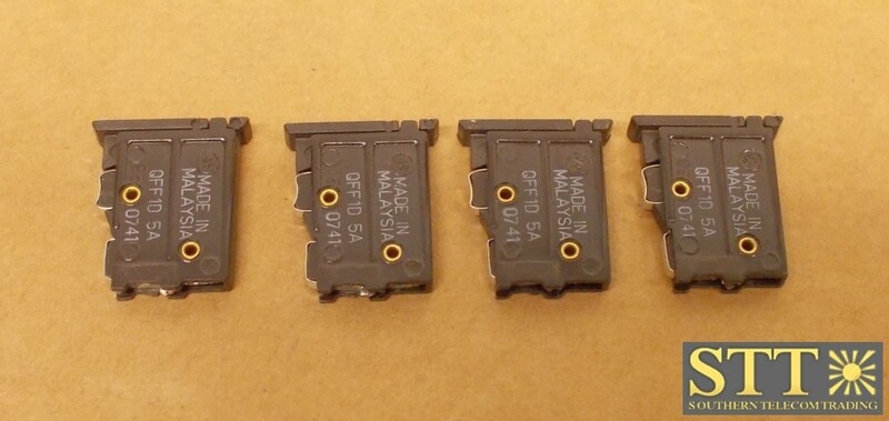 QFF1D NORTEL 5 AMP 48V FUSE GREEN A0205205 (LOT OF 4) - NEW OUT OF BOX - 90-DAY WARRANTY