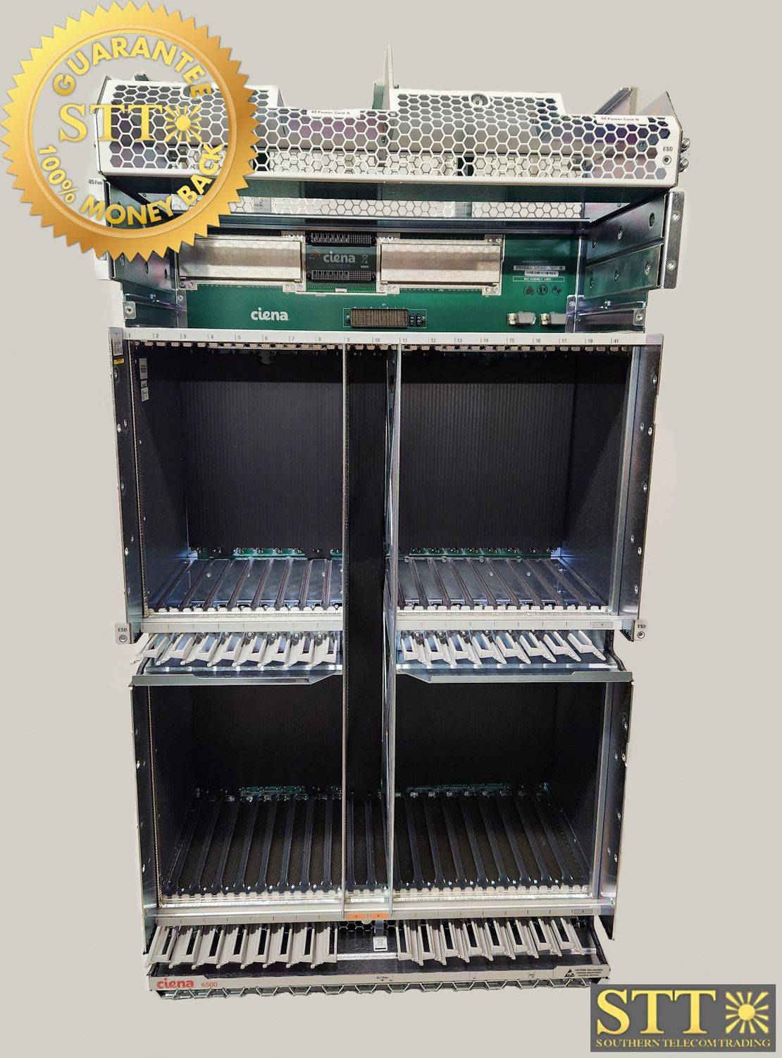 NTK603AB CIENA 6500  32-SLOT PACKET-OPTICAL SHELF ASSEMBLY WOMLC10ERA - NEW- 90 DAY WARRANTY