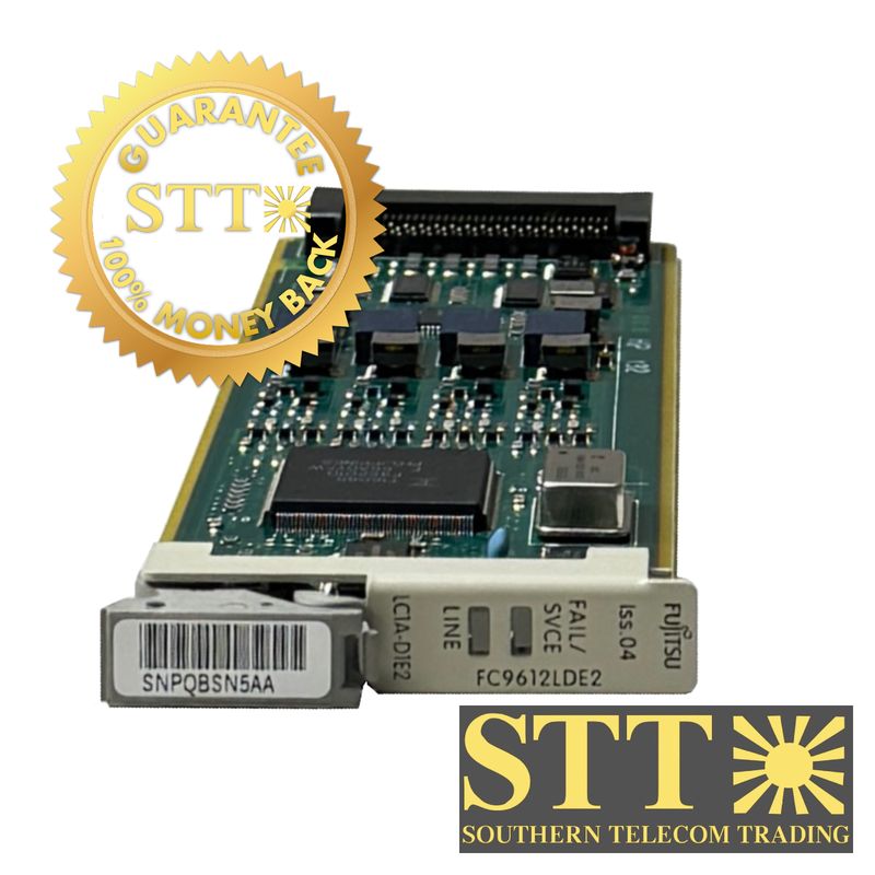 FC9612LDE2 FUJITSU I04 FLM-150 ENHANCED LOW SPEED CHAN UNIT LC1A-D1E2 SNPQBSN5AA - REFURBISHED - 90 DAY WARRANTY