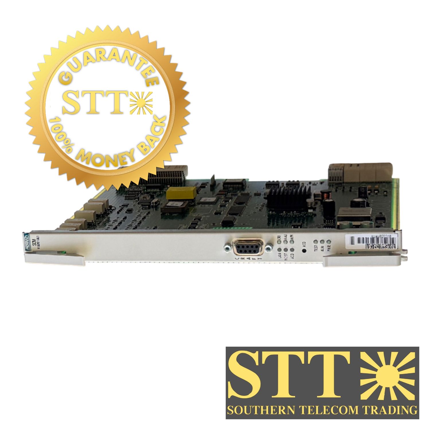 1187010L1 ADTRAN TA5000 CARD SYSTEM CONTROL MODULE BVCUD0YMTA REFURBISHED - 90 DAY WARRANTY