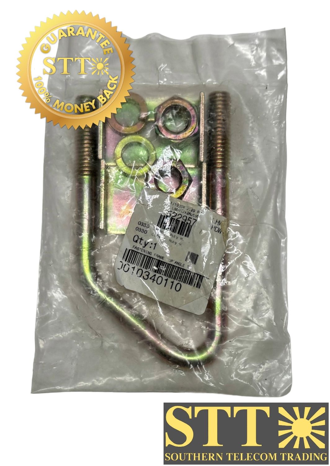 0010340110 NEWTON FASTENING FRAME TOP ANGLE TO PARALLEL AUXILIARY FRAMING - NEW - 90 DAY WARRANTY