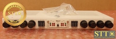 009-8004-0100 TELECT FUSE PANEL 100A DUAL FEED 4/4 KTK/GMT-48V WITH 19"/23" MOUNTING BRACKETS XCWYACCDA - REFURBISHED - 90 DAY WARRANTY