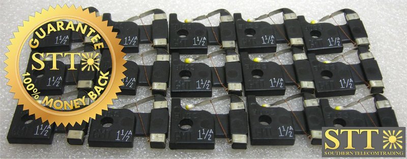 GMT-1-1/2 BUSSMAN GMT 1-1/2 AMP FUSE (LOT OF 15) - NEW - 90 DAY WARRANTY