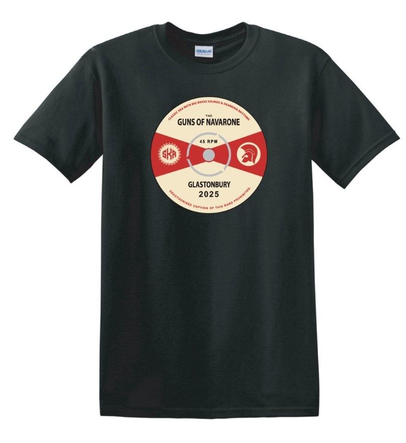 Guns Glastonbury T-Shirts - Black