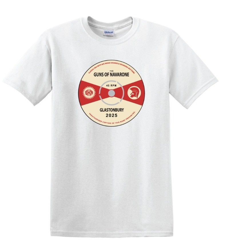 Guns Glastonbury T-Shirts - White