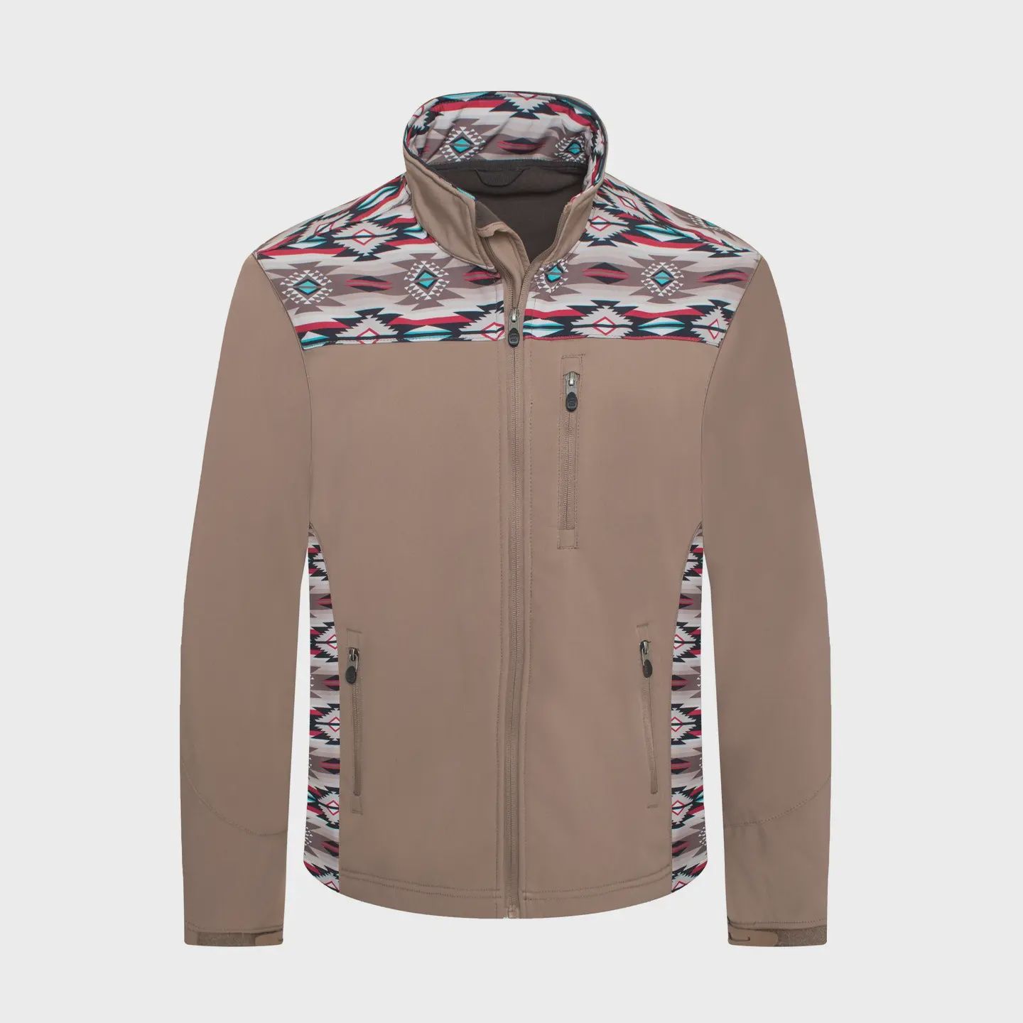 Aztec Softshell Jacket, Fit: Mens Straight Cut, Size: S