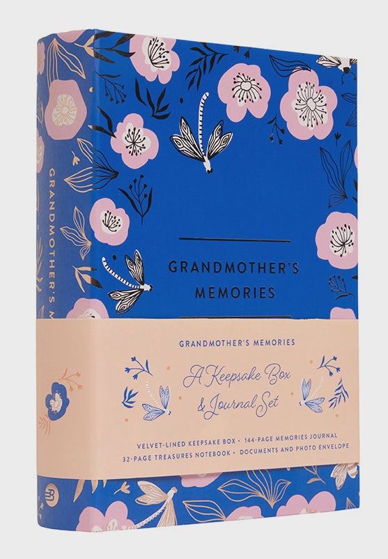 Grandparents Keepsake Box &amp; Journal Set, Material: Grandmother