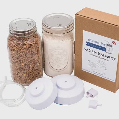 Vacuum Sealing Kit For Regular and Wide Mouth Mason Jars