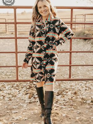 Bandera Button Up Dress