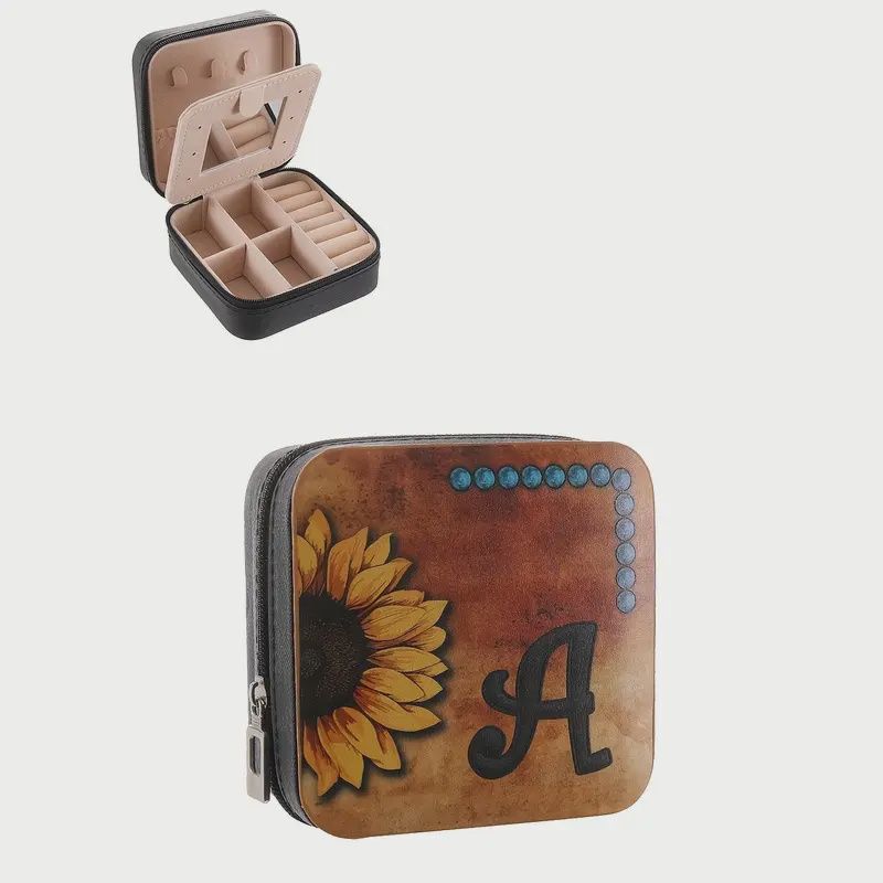 Western-Style Synthetic Leather with Letter Elements, Material: A