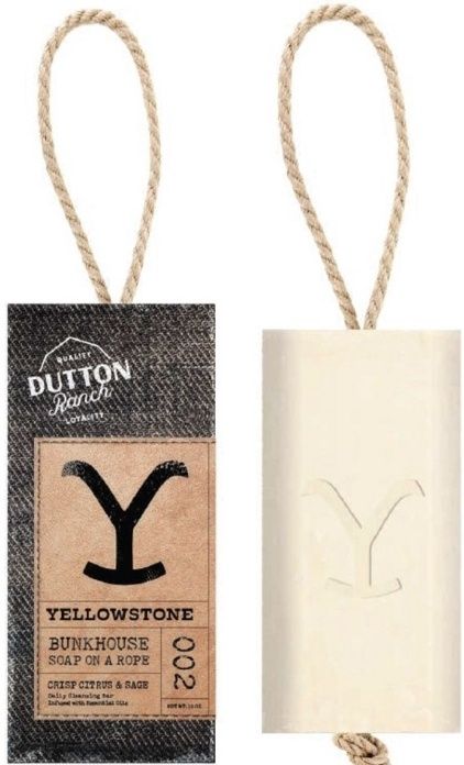 Yellowstone Bunkhouse 10 oz.  Soap on a rope