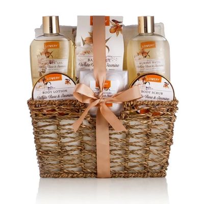 White Rose Jasmine - 11Pc Bath Body Set