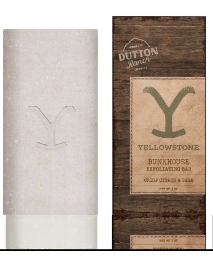 Yellowstone Artisan Soap on a rope, Fragrance: Crisp Citrus &amp; Sage