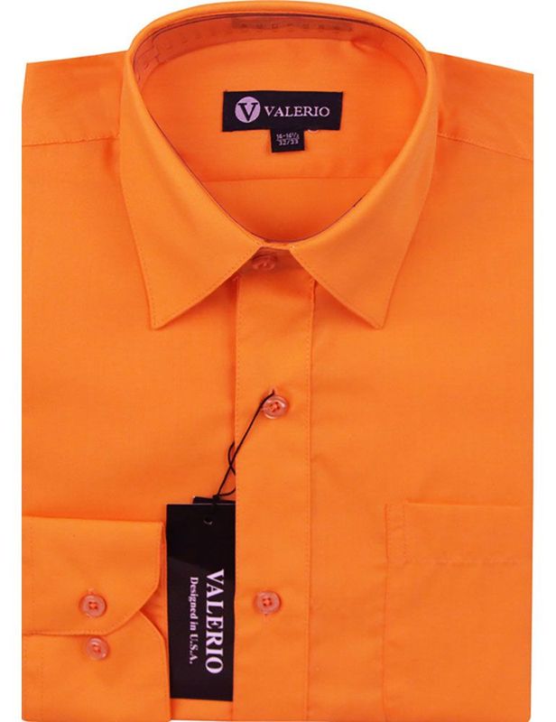 Valerio Dress Shirt - Orange