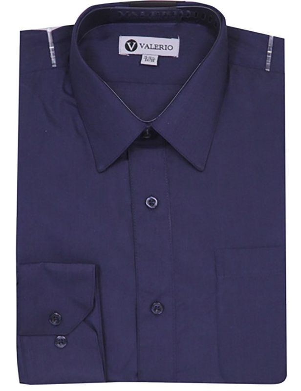 Valerio Dress Shirt - Navy