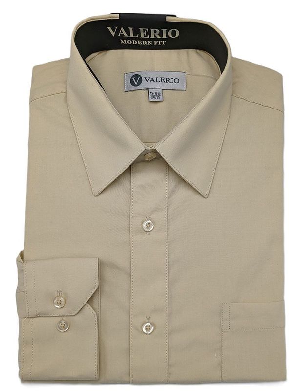 Valerio Dress Shirt - Beige