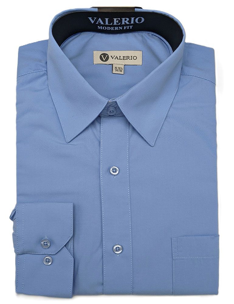 Valerio Dress Shirt - Light Blue