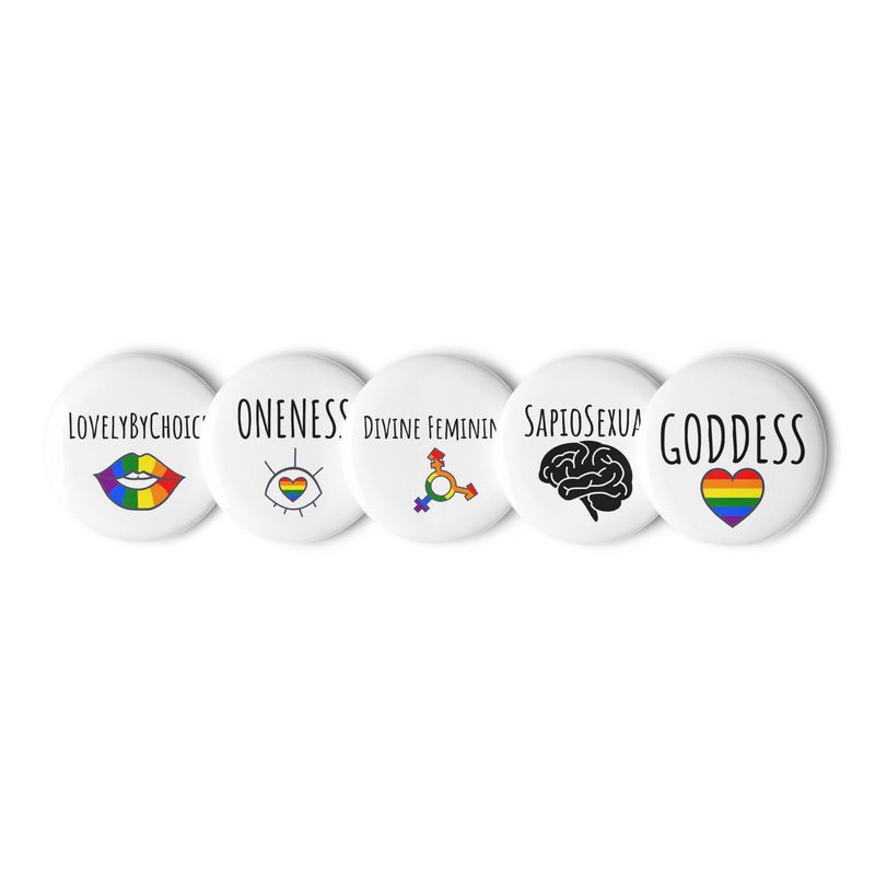 LovelyByChoice Oneness Pins