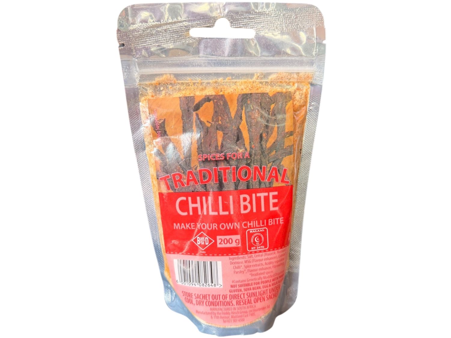Freddy Hirsch Chillibite Hot 200g