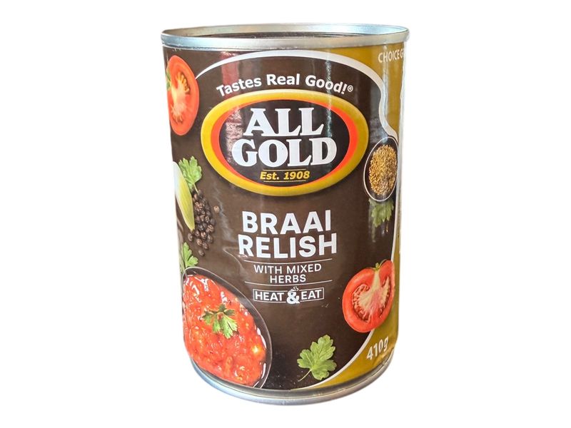All Gold Braai Relish 410g