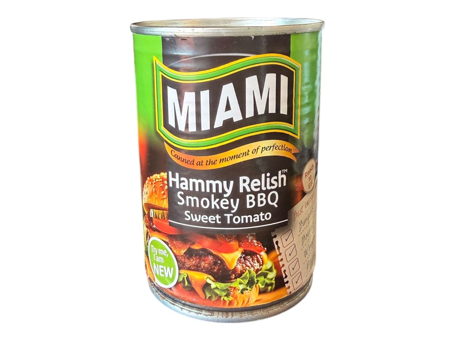 Miami Hammy Relish Smokey BBQ 410g