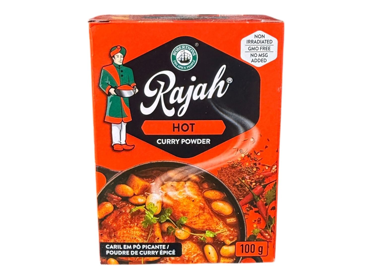 Rajah Curry Powder Hot 100g