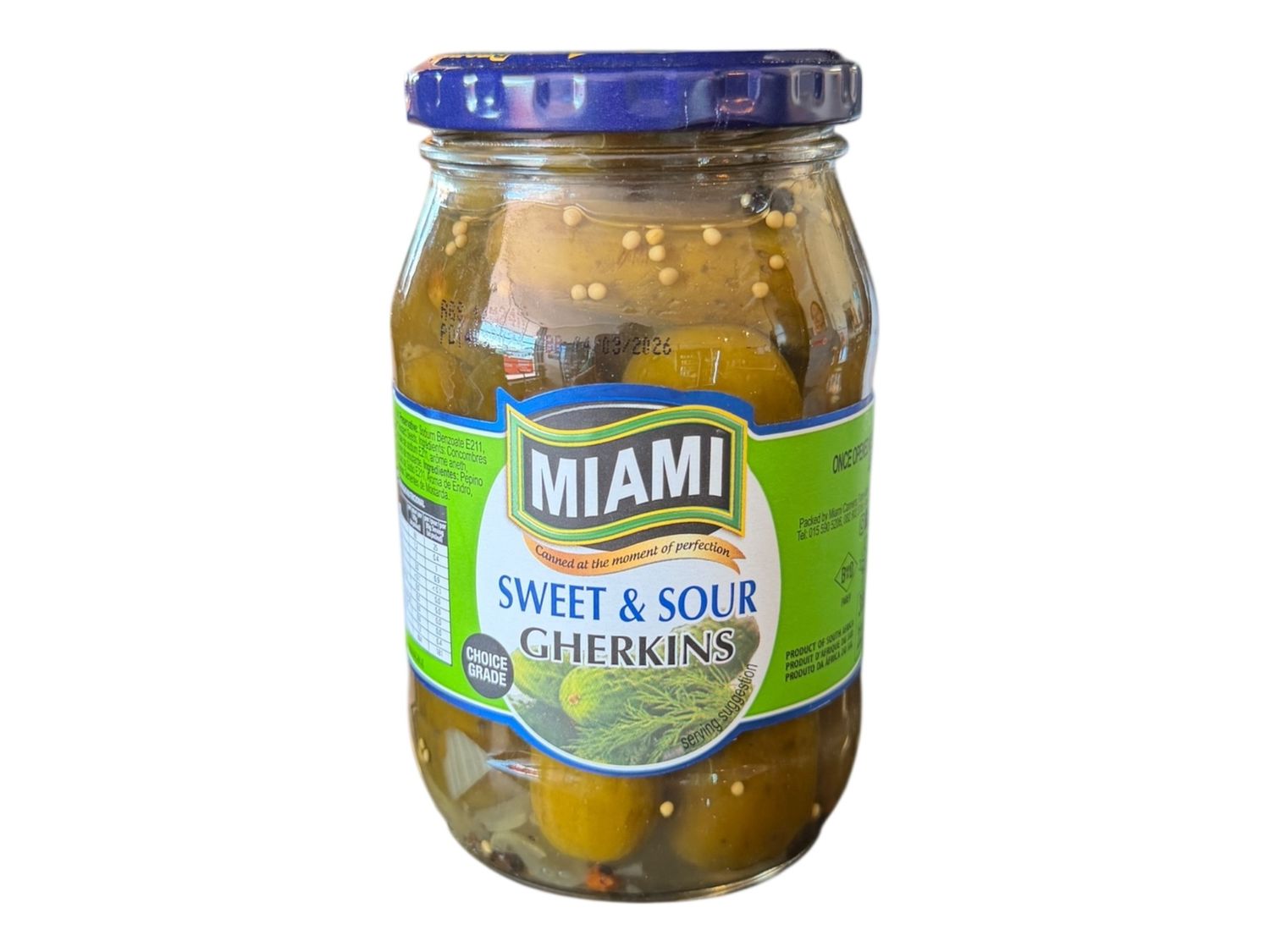 Miami Sweet &amp; Sour Gherkins