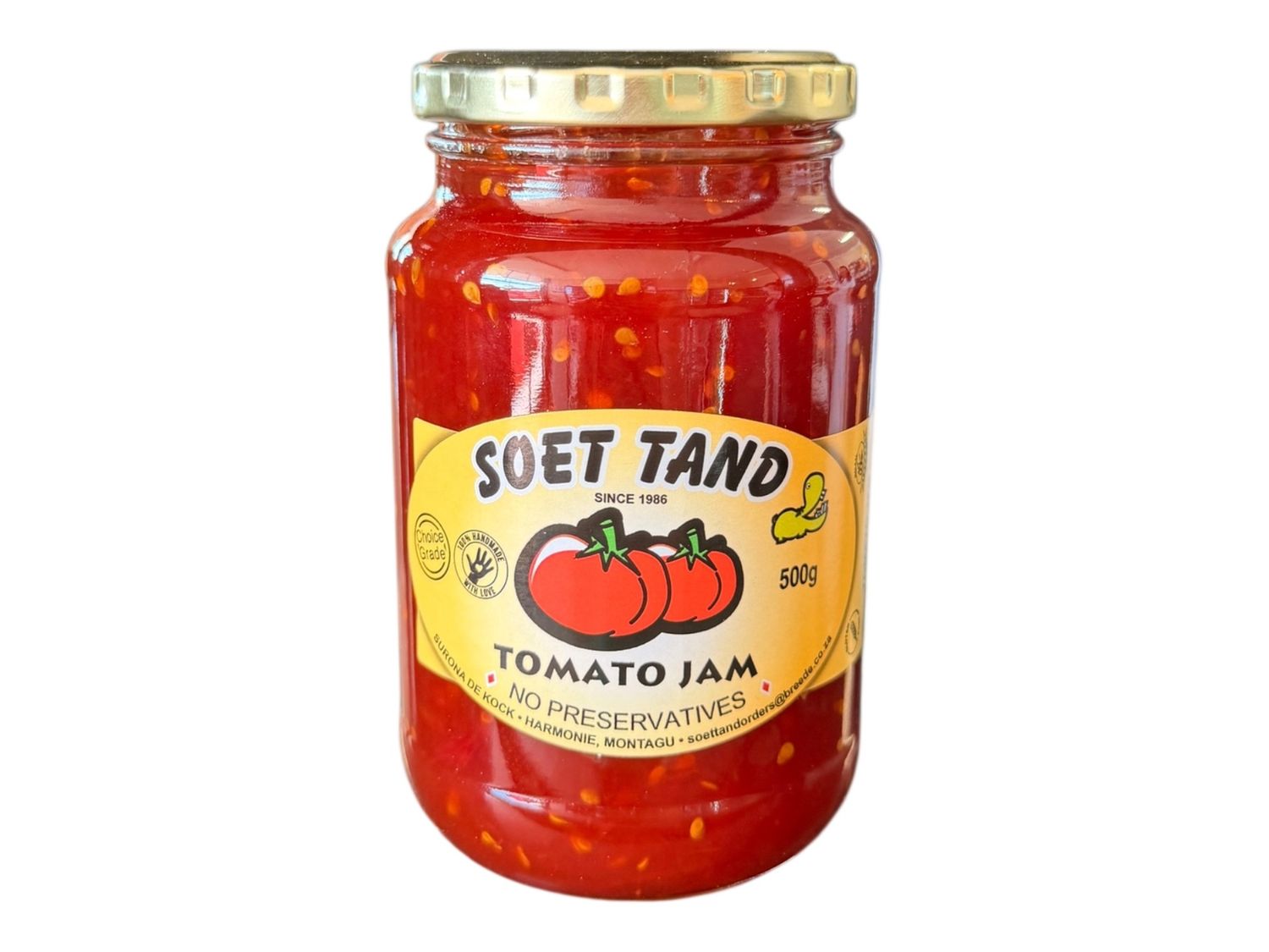 Soet Tand Jams Tomato 500g
